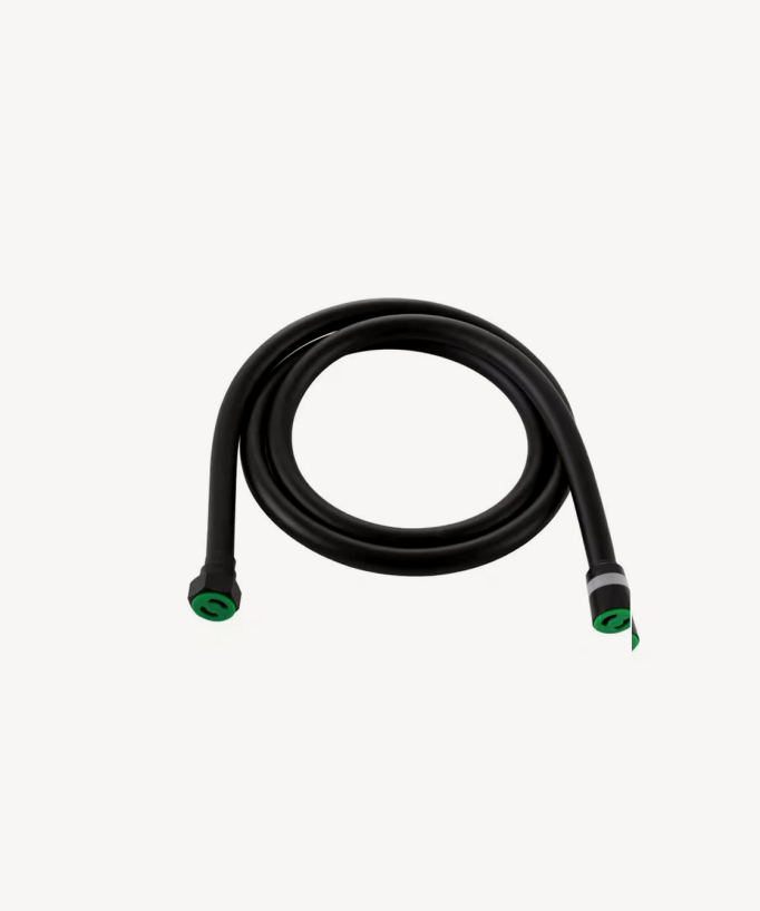 Flessibile doccia in PVC - Nero - small