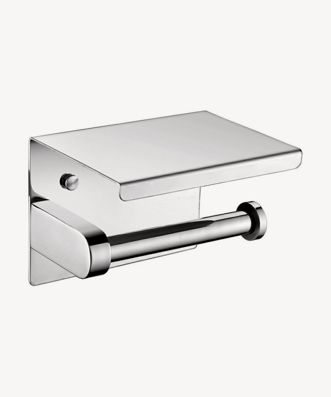 Porte Papier WC avec support téléphone