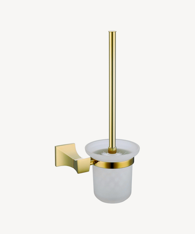 Portascopino da parete Dorato - Chloe - small