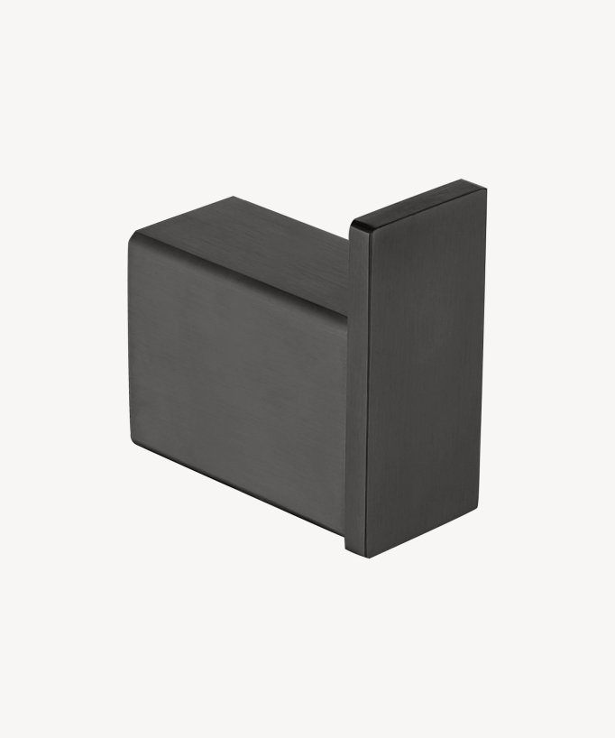 Appendiabiti singolo da parete Gunmetal - Sirius - small