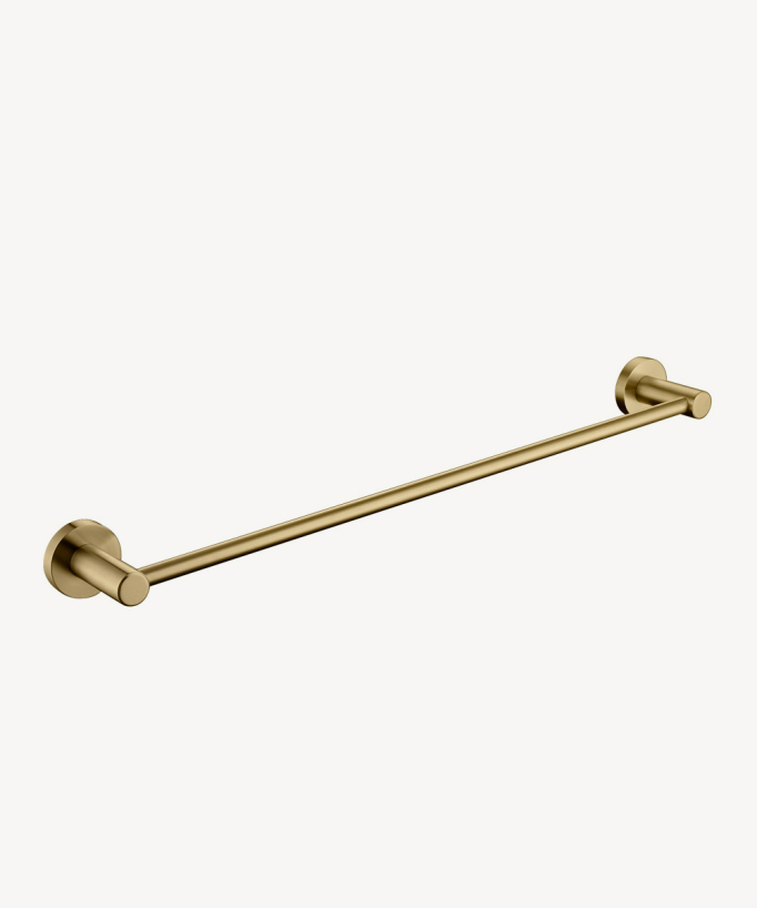 Porta asciugamani singolo Dorato spazzolato - Corbeau - small