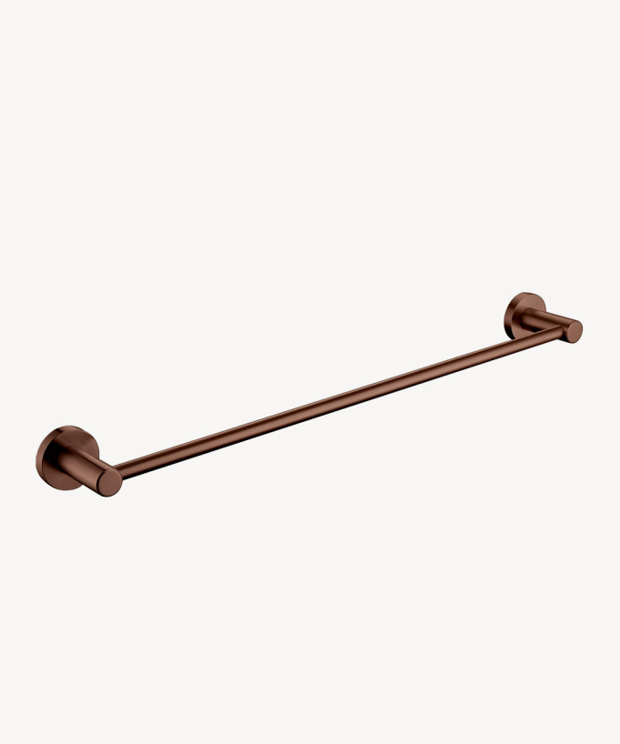 Portasalviette singolo Oro rosa spazzolato - Corbeau - small