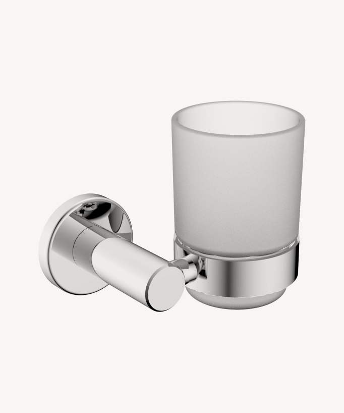 Portabicchiere da parete Cromato - Corbeau - small