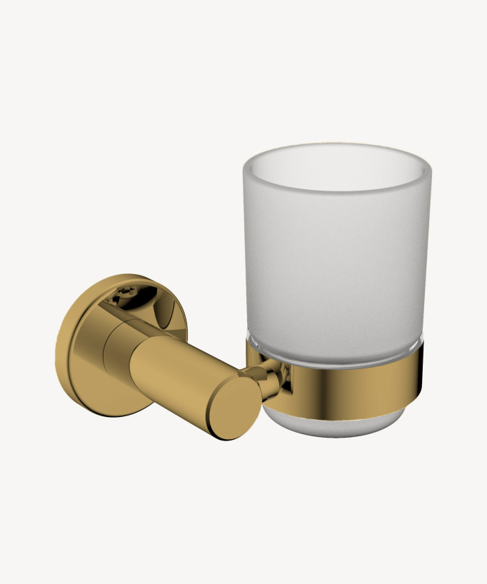 Portabicchiere a muro Dorato - Tokio - small