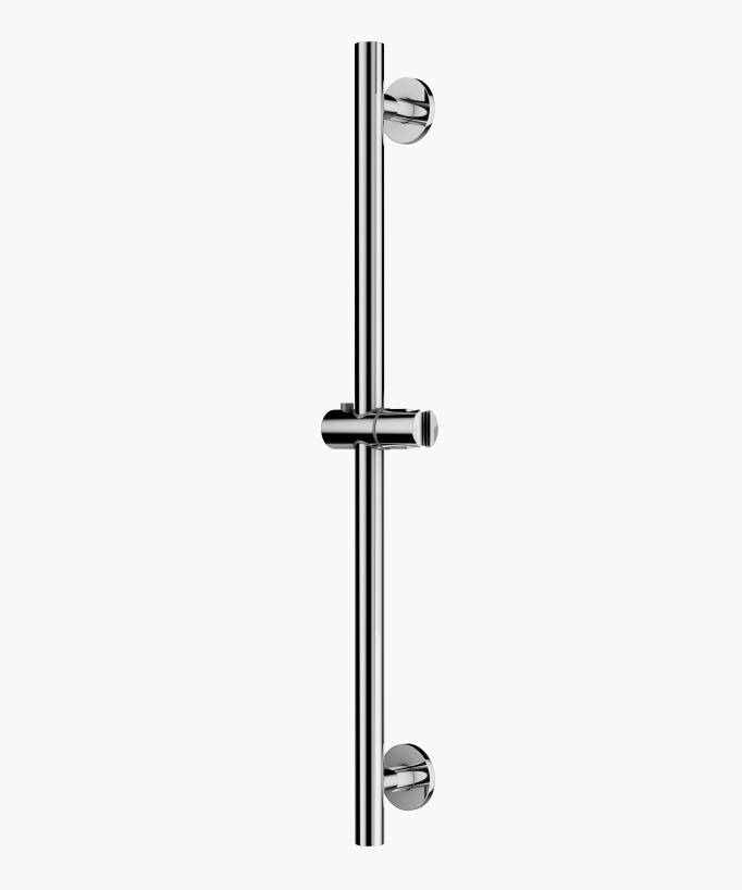 Barre de douche ronde - Corbeau