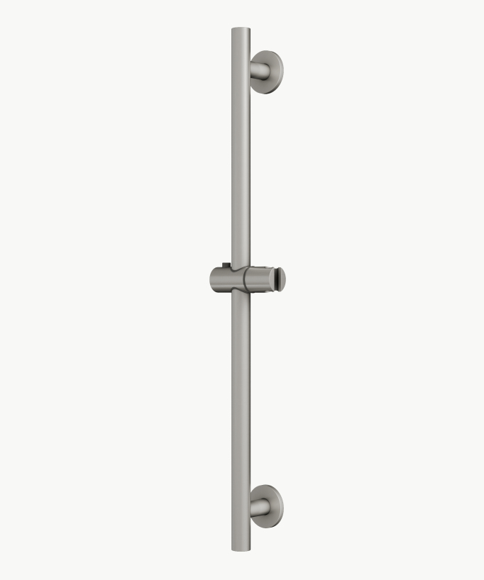 Barre de douche ronde - Corbeau