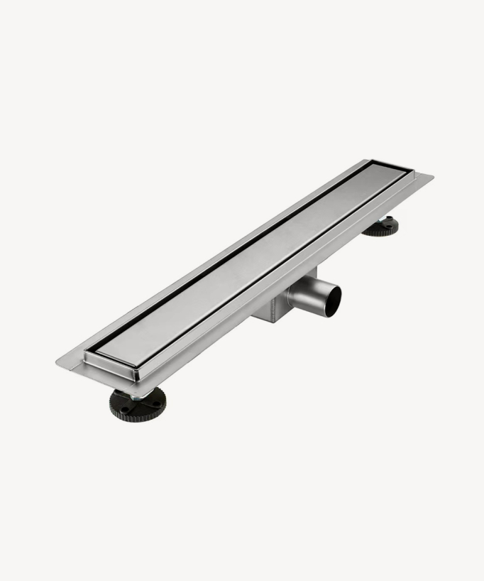 Caniveau de douche en inox - 800 mm