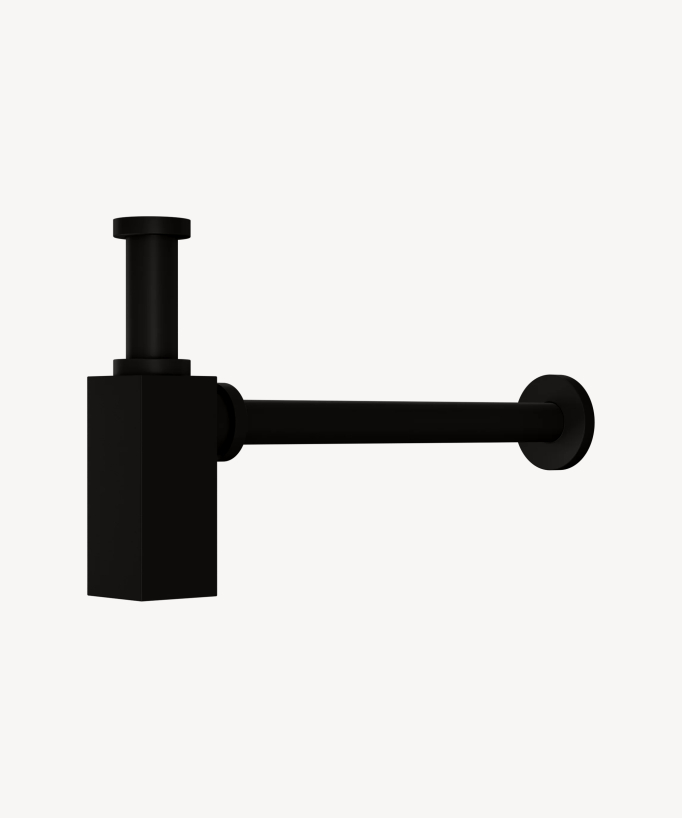 Sifone lavabo quadrato Nero - small