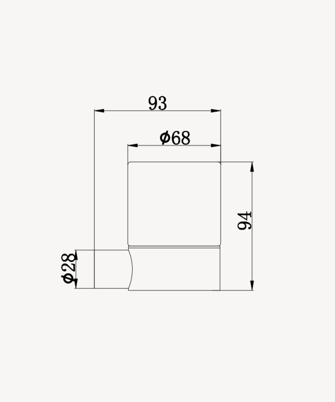 Porta bicchiere da parete champagne - Fiumina