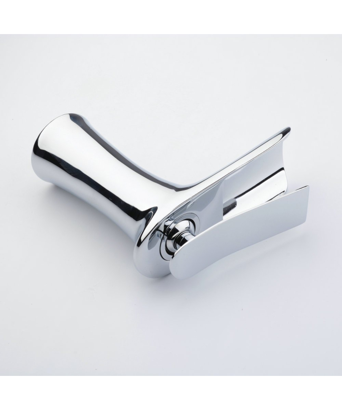 Miscelatore lavabo a cascata cromato