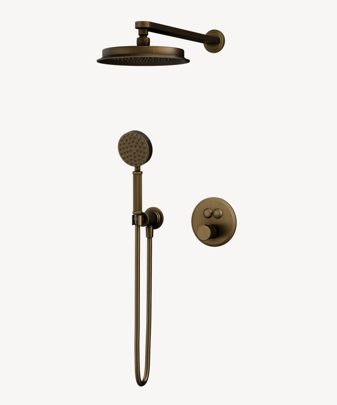 Colonna doccia termostatica incasso - Hera