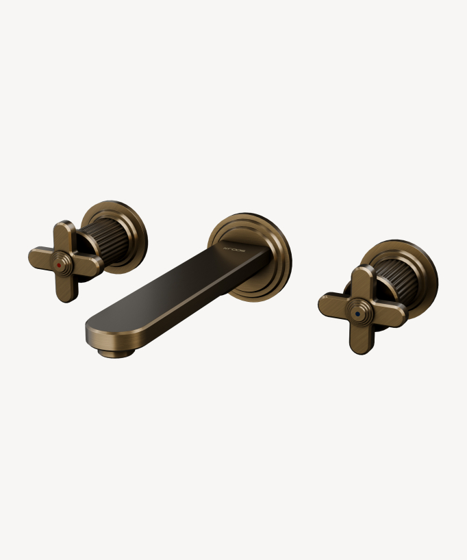 Miscelatore lavabo incasso Bronzo - Hera