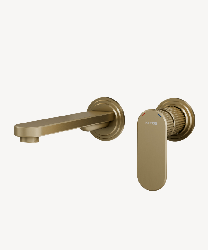 Miscelatore lavabo a parete - Hera