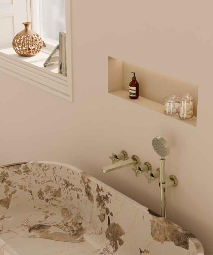 Rubinetto miscelatore vasca incasso - Hera