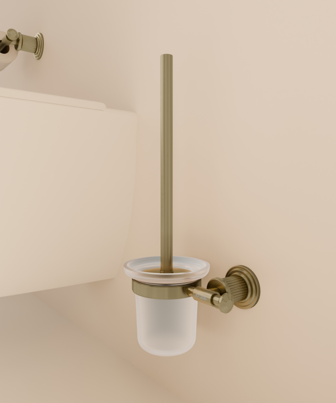 Porta scopino WC da parete - Hera