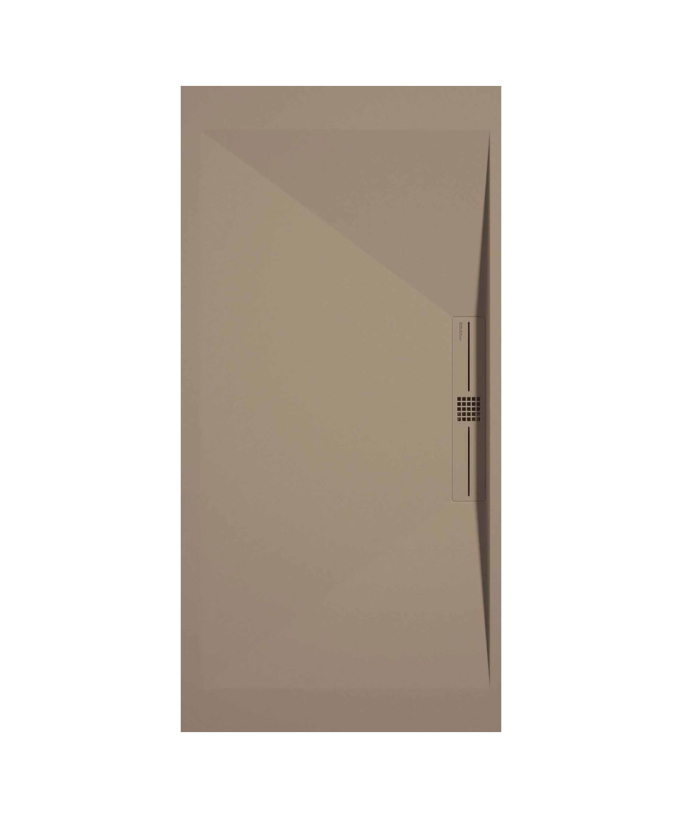 Piatto doccia Moka, Lisse Stone SIDE, griglia colorata - small
