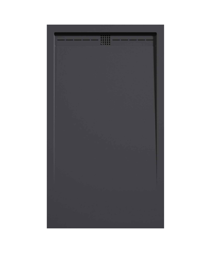 Piatto doccia Anthracite, finitura Liscia Stone CACH, griglia colorata - small