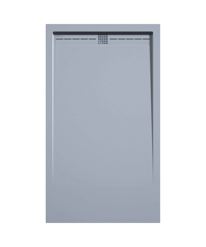 Piatto doccia Grigio, finitura Liscia Stone CACH, griglia colorata - small