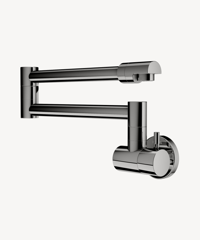 Miscelatore cucina a parete acqua fredda Cromato - Corbeau