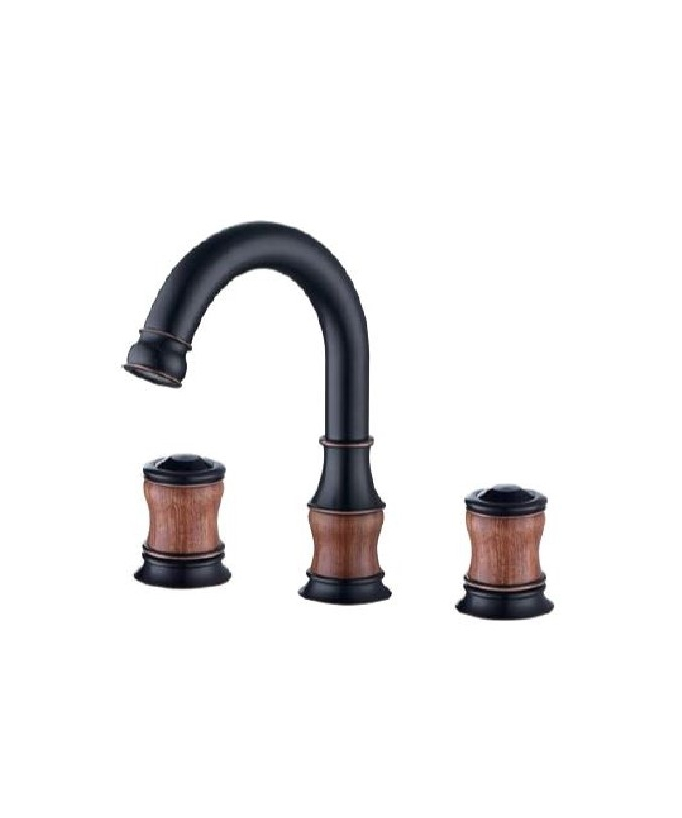 Miscelatore lavabo alto nero - Téthys
