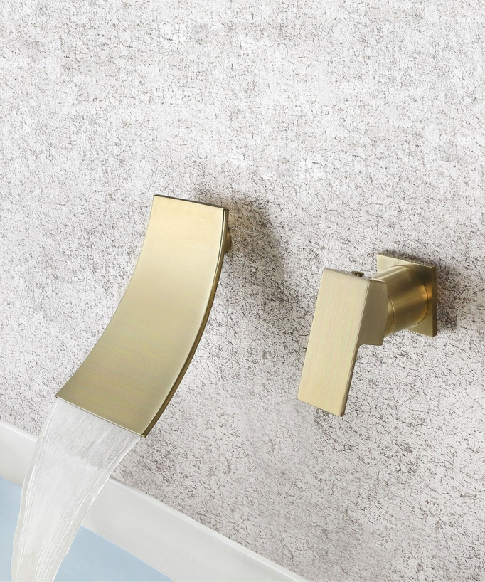 Miscelatore da incasso per lavabo con cascata - Santa Maria
