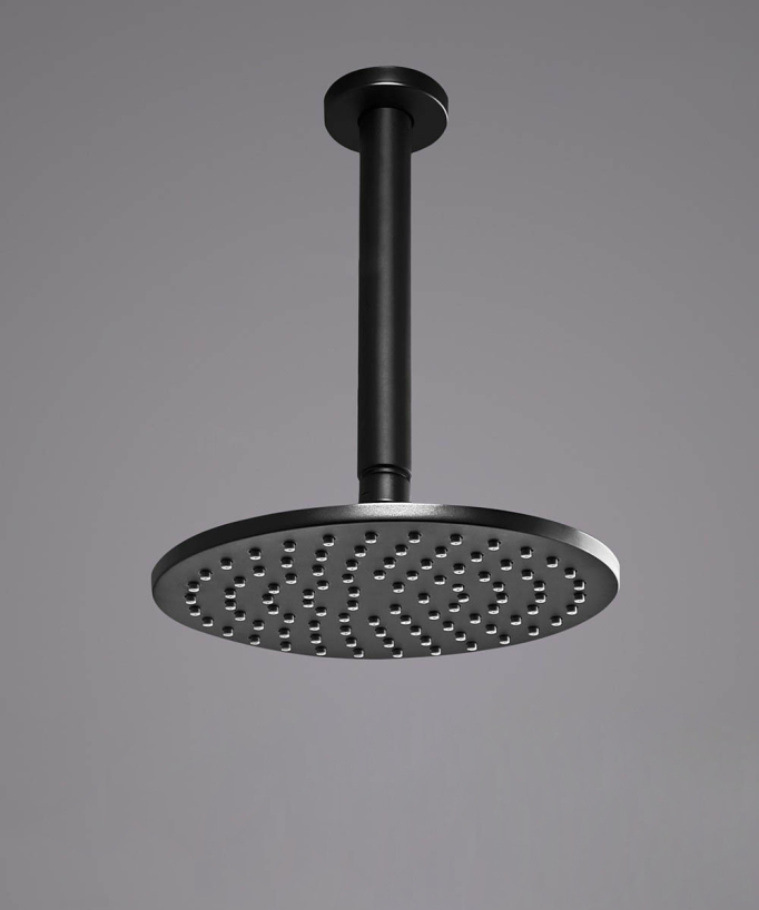 Sistema doccia a pioggia tondo termostatico a soffitto