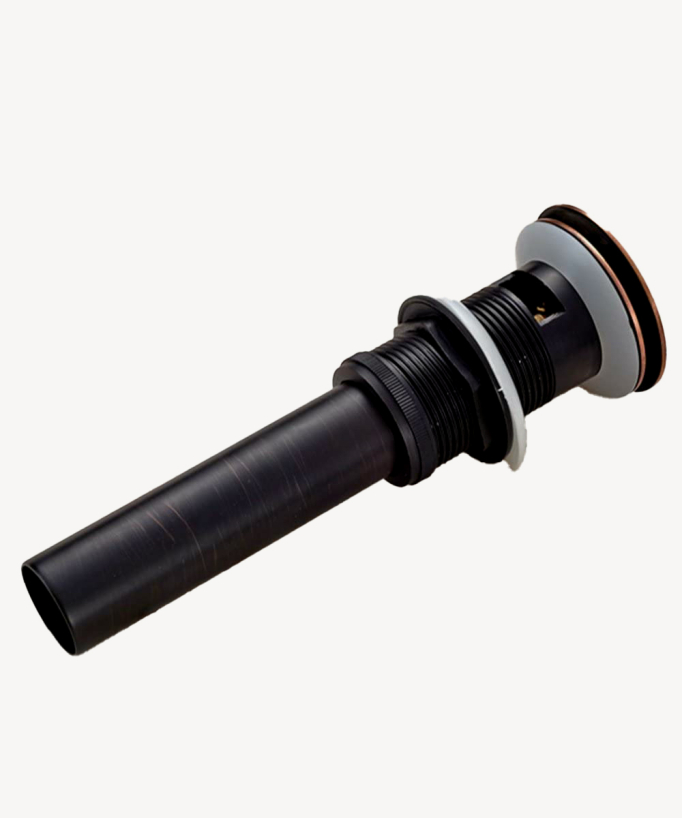 Bonde clic-clac en laiton bronze huilé