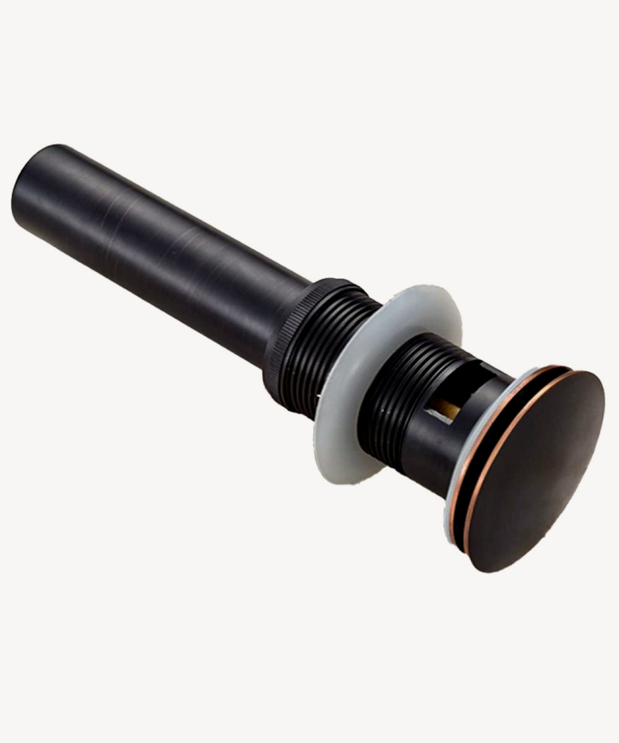 Bonde clic-clac en laiton bronze huilé