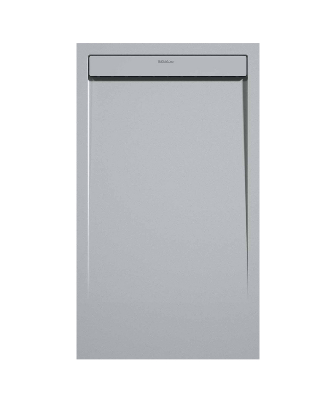 Piatto doccia Grigio 7035, finitura Liscia Stone SMART, griglia colorata - small