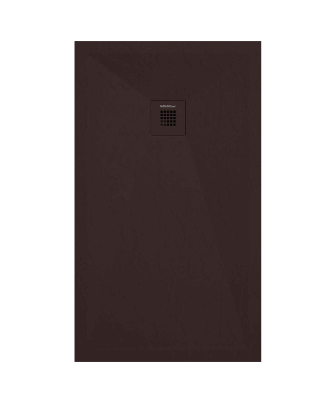 Piatto doccia cioccolato effetto ardesia Stone Plus - small