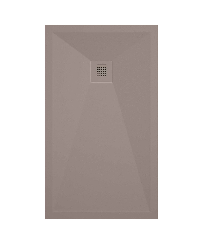 Receveur de douche Sable, finition Lisse Stone Plus, grille de couleur