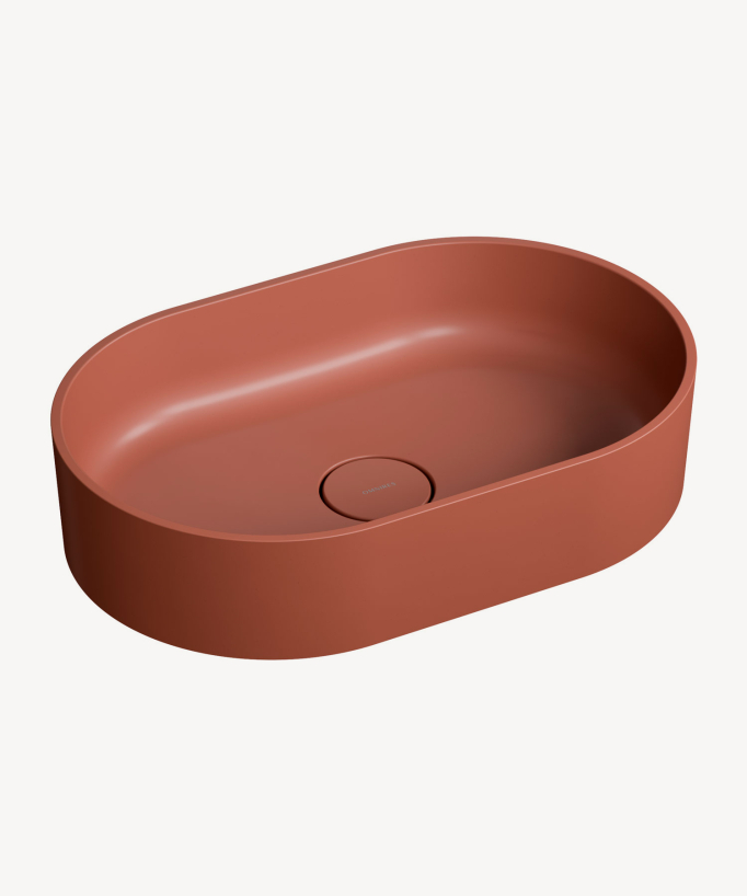 Ovo - Vasque à poser Terracota