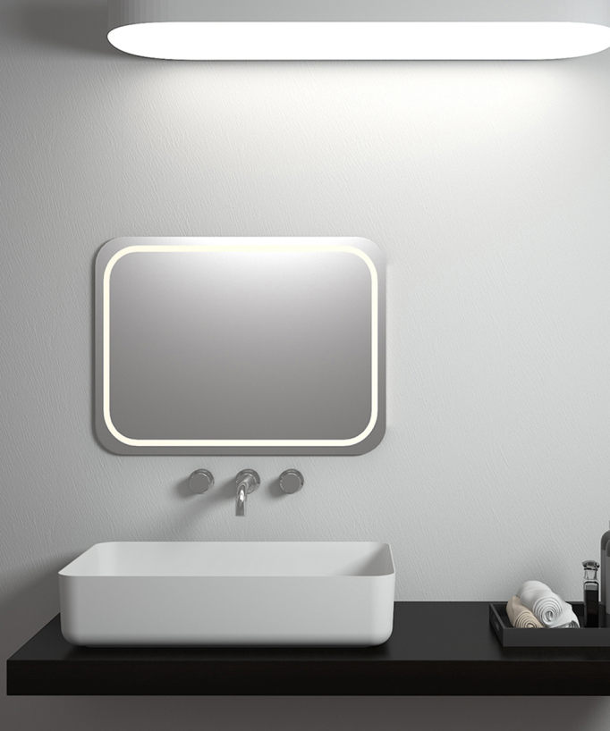 Lavabo rettangolare freestanding Bianco opaco - Kalemie
