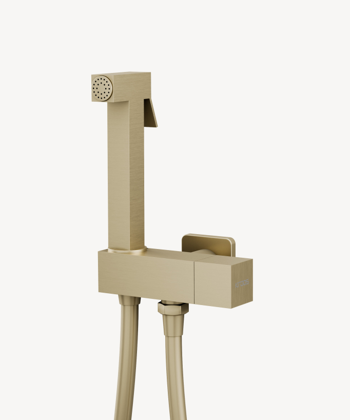 Ensemble douchette hygiénique WC