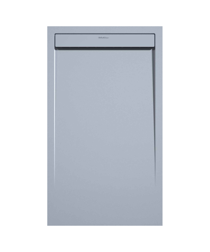 Piatto doccia Grigio, finitura Liscia Stone SMART, griglia colorata - small