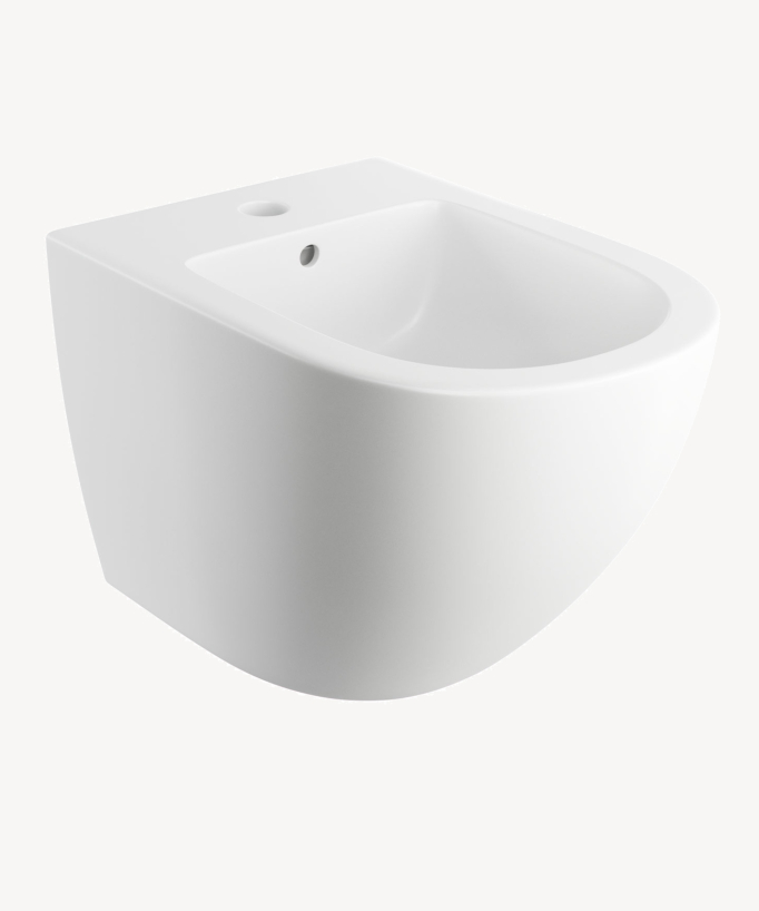 Ottawa - Bidet suspendu confort Blanc
