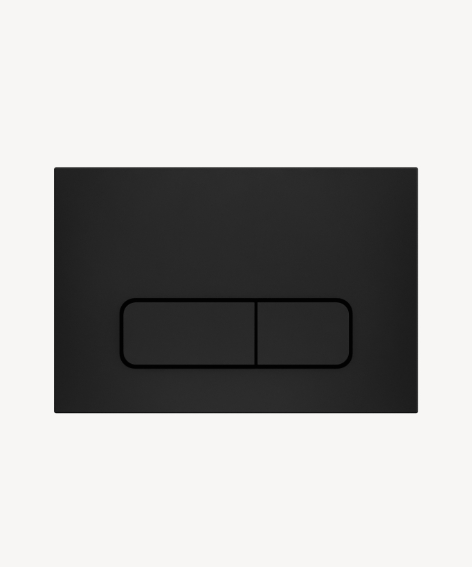 Plaque de déclenchement rectangulaire compatible avec le bâti-support Sigma Geberit