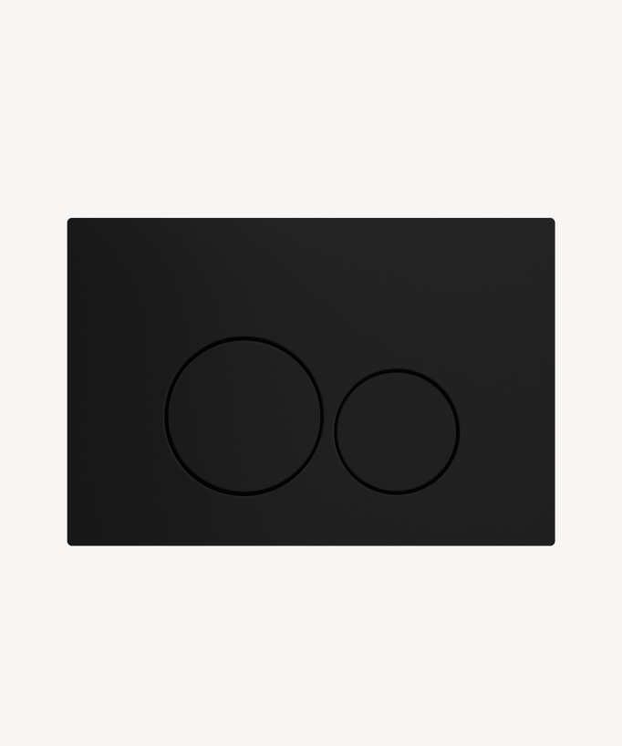 Plaque de déclenchement double touche en acier inoxydable pour bâti-support Sigma Geberit