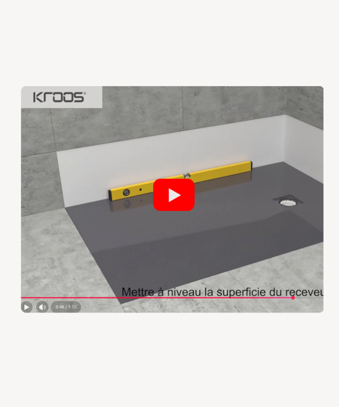 Receveur de douche Marbre Veiné, finition Lisse Stone 3D, grille de couleur