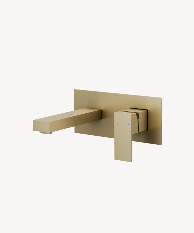 Miscelatore lavabo a parete da incasso - Sirius