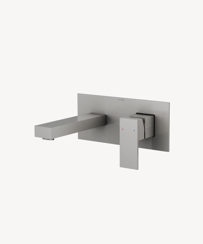 Miscelatore lavabo a parete da incasso - Sirius