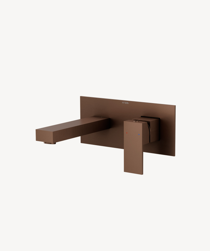 Miscelatore lavabo a parete da incasso - Sirius - small