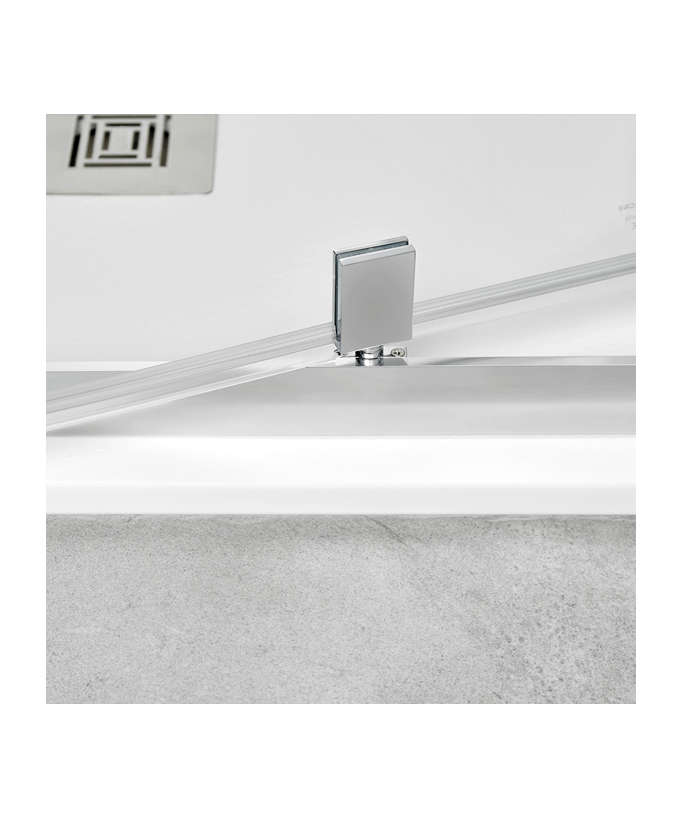 Paroi de douche frontale pivotante Bilbao 80cm - Porte Frontale pivotante