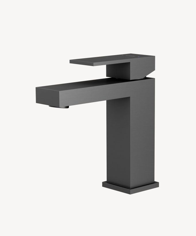 Rubinetto miscelatore lavabo Gunmetal - Sirius - small