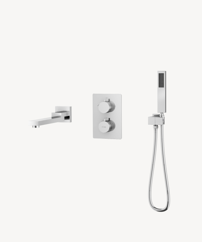 Miscelatore termostatico incasso vasca-doccia - Sirius