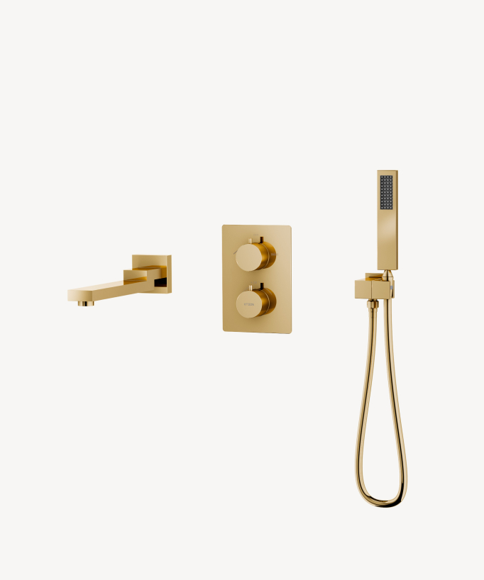 Miscelatore termostatico incasso vasca-doccia - Sirius