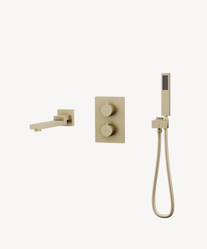 Miscelatore termostatico incasso vasca-doccia - Sirius