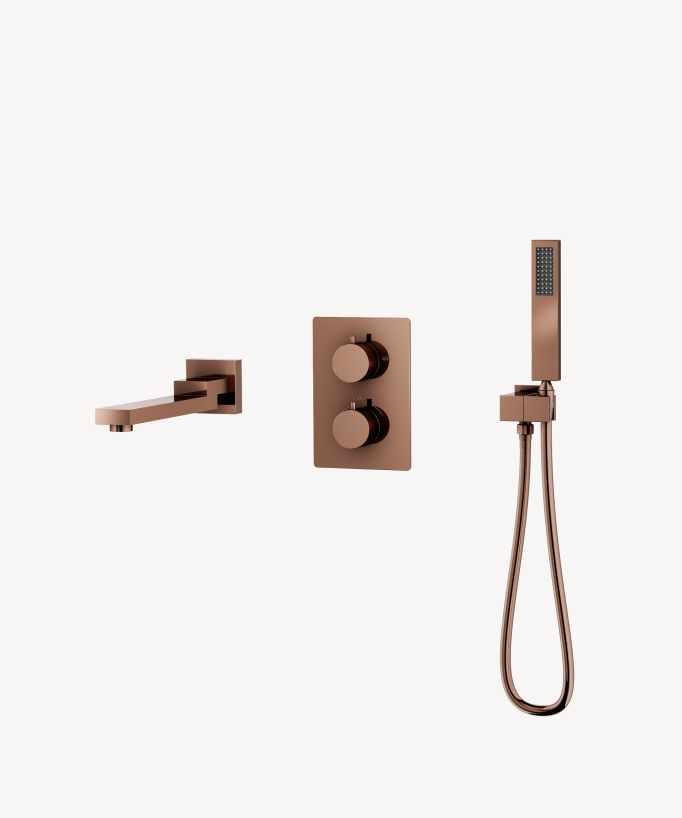 Miscelatore termostatico incasso vasca-doccia - Sirius