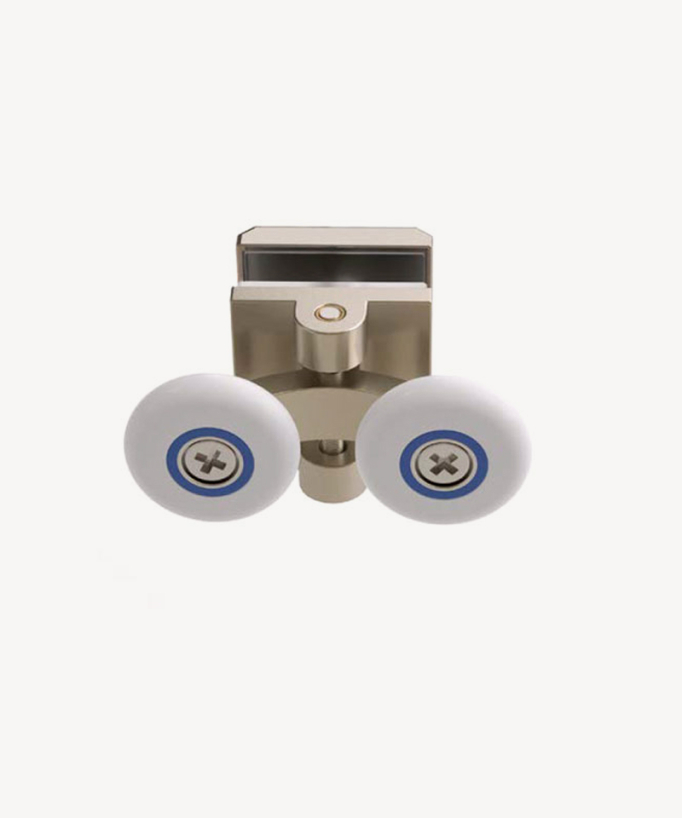 Parete doccia con porta scorrevole cromata Serie Q