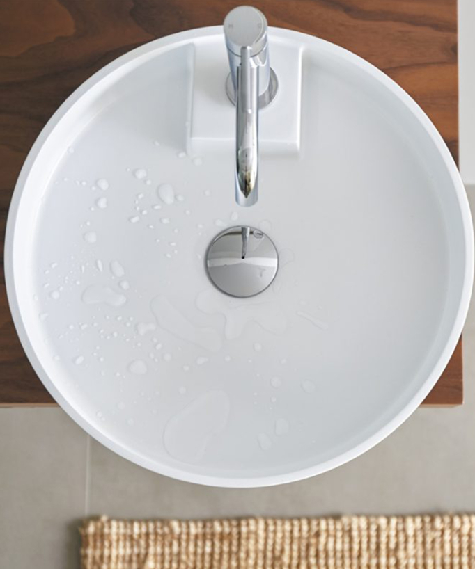 Vasque original en sanydur - Ture blanc Ø42 cm